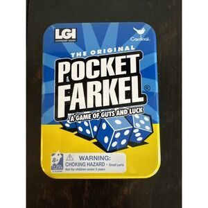 The Original Pocket Farkel A Game of Guts and Luck Dice Travel‎ Size New